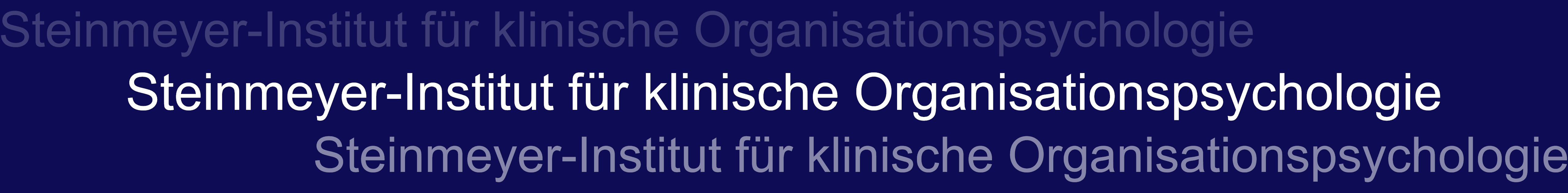 Steinmeyer-Institut für klinische Organisationspsychologie